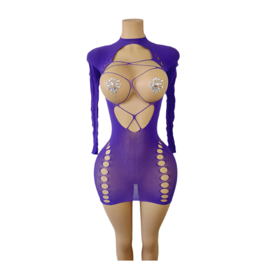 Nova Dress - Purple