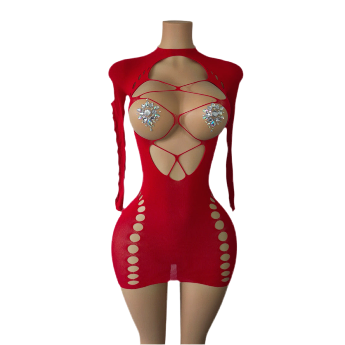 Nova Dress - Red