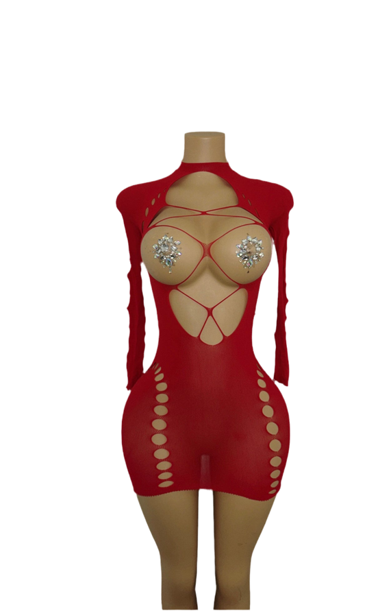 Slim Cut Mini Dress